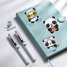 Load image into Gallery viewer, 2pcs Diamond Painting Sticker Kit 5D DIY Animal Diamond Art Gem Sticker (BT200)
