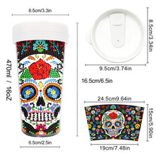 Load image into Gallery viewer, DIY Diamond Painted Water Mug Leak Proof BPA Free for Fitness Sports Outdoors