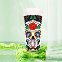 Load image into Gallery viewer, DIY Diamond Painted Water Mug Leak Proof BPA Free for Fitness Sports Outdoors