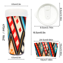 Load image into Gallery viewer, DIY Diamond Painted Water Mug Leak Proof BPA Free for Fitness Sports Outdoors