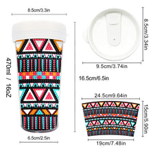 Load image into Gallery viewer, DIY Diamond Painted Water Mug Leak Proof BPA Free for Fitness Sports Outdoors