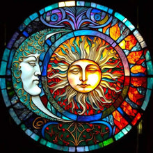 Load image into Gallery viewer, Diamond Painting - Full Round - moon map (30*30CM)