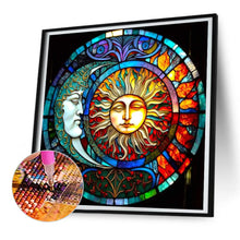 Load image into Gallery viewer, Diamond Painting - Full Round - moon map (30*30CM)