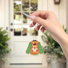 Load image into Gallery viewer, 6pcs Diamond Painting Keychain DIY Diamond Art Keychains Rhinestone Pendant