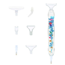 Load image into Gallery viewer, 5D Resin Diamond Painting Pen Flower Point Drill Pen with Replacement Head (2)