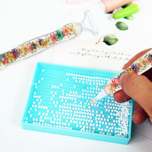 Load image into Gallery viewer, 5D Resin Diamond Painting Pen Flower Point Drill Pen with Replacement Head (4)