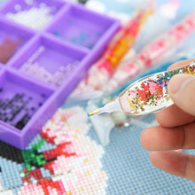 Load image into Gallery viewer, 5D Resin Diamond Painting Pen Flower Point Drill Pen with Replacement Head (4)