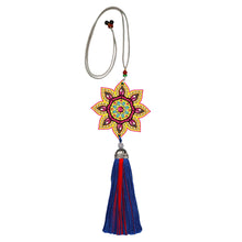 Load image into Gallery viewer, DIY Diamond Painting Pendant Hanging Ornaments 5D Mandala Keychain (GJ049)