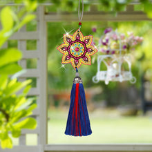 Load image into Gallery viewer, DIY Diamond Painting Pendant Hanging Ornaments 5D Mandala Keychain (GJ049)