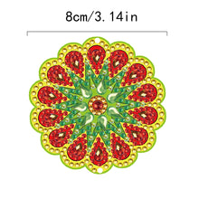 Load image into Gallery viewer, DIY Diamond Painting Pendant Hanging Ornaments 5D Mandala Keychain (GJ052)