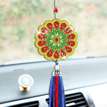 Load image into Gallery viewer, DIY Diamond Painting Pendant Hanging Ornaments 5D Mandala Keychain (GJ052)