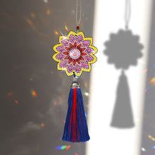 Load image into Gallery viewer, DIY Diamond Painting Pendant Hanging Ornaments 5D Mandala Keychain (GJ053)