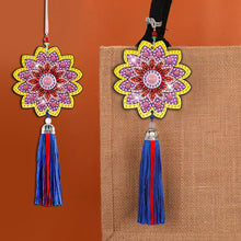 Load image into Gallery viewer, DIY Diamond Painting Pendant Hanging Ornaments 5D Mandala Keychain (GJ053)