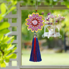 Load image into Gallery viewer, DIY Diamond Painting Pendant Hanging Ornaments 5D Mandala Keychain (GJ053)