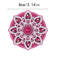 Load image into Gallery viewer, DIY Diamond Painting Pendant Hanging Ornaments 5D Mandala Keychain (GJ054)