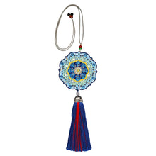 Load image into Gallery viewer, DIY Diamond Painting Pendant Hanging Ornaments 5D Mandala Keychain (GJ058)
