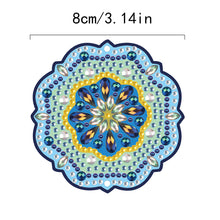 Load image into Gallery viewer, DIY Diamond Painting Pendant Hanging Ornaments 5D Mandala Keychain (GJ058)