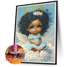 Load image into Gallery viewer, Diamond Painting - Partial Special Shaped - angel little girl (30*40CM)