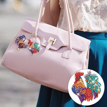 Load image into Gallery viewer, DIY Diamond Art Keychains Diamond Mosaic Kit Point Drill Key Ring (GJ037)