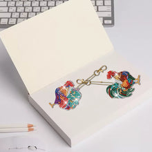 Load image into Gallery viewer, DIY Diamond Art Keychains Diamond Mosaic Kit Point Drill Key Ring (GJ037)