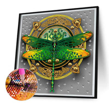 Load image into Gallery viewer, Diamond Painting - Partial Special Shaped - butterfly dragonfly (30*30CM)