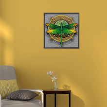 Load image into Gallery viewer, Diamond Painting - Partial Special Shaped - butterfly dragonfly (30*30CM)