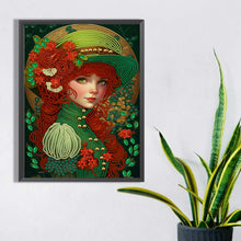 Load image into Gallery viewer, Diamond Painting - Partial Special Shaped - elegant girl (30*40CM)