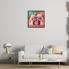 Load image into Gallery viewer, Diamond Painting - Full Round - love panda (30*30CM)