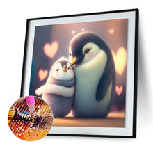 Load image into Gallery viewer, Diamond Painting - Full Round - love penguin (30*30CM)