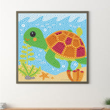 Load image into Gallery viewer, Diamond Painting - Full Crystal - Simple children's painting (18*18CM)