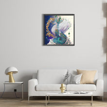Load image into Gallery viewer, Diamond Painting - Partial Special Shaped - beautiful kong yu (30*30CM)