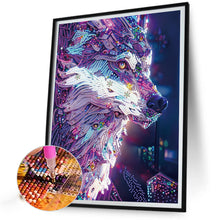Load image into Gallery viewer, Diamond Painting - Partial Special Shaped - tech wolf (30*40CM)