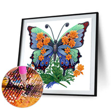 Load image into Gallery viewer, Diamond Painting - Partial Special Shaped - butterfly season (30*30CM)