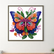 Load image into Gallery viewer, Diamond Painting - Partial Special Shaped - butterfly season (30*30CM)