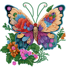 Load image into Gallery viewer, Diamond Painting - Partial Special Shaped - butterfly season (30*30CM)