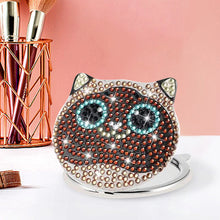 Load image into Gallery viewer, DIY Crystal Diamond Mirror Art Craft Set Cat Paint by Number Kits (006)