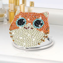 Load image into Gallery viewer, DIY Crystal Diamond Mirror Art Craft Set Cat Paint by Number Kits (008)