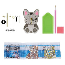Load image into Gallery viewer, DIY Crystal Diamond Clock Art Craft Set 5D Cartoon Gift Souvenirs (2)