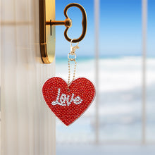 Load image into Gallery viewer, 5pcs Diamond Art Keychain Art Craft 5D Special-shaped Drill Gifts (B13)