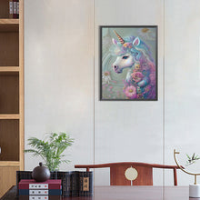 Load image into Gallery viewer, Diamond Painting - Full Round - unicorn (30*40CM)
