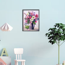 Load image into Gallery viewer, Diamond Painting - Full Round - vase bouquet (30*40CM)