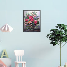 Load image into Gallery viewer, Diamond Painting - Full Round - vase bouquet (30*40CM)
