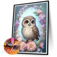 Load image into Gallery viewer, Diamond Painting - Full Round - owl (30*40CM)