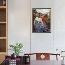 Load image into Gallery viewer, Diamond Painting - Full Round - horse (30*40CM)