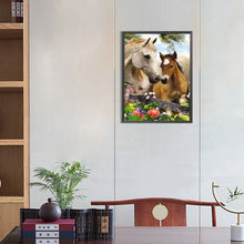 Load image into Gallery viewer, Diamond Painting - Full Round - horse (30*40CM)