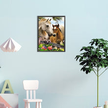 Load image into Gallery viewer, Diamond Painting - Full Round - horse (30*40CM)