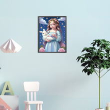 Load image into Gallery viewer, Diamond Painting - Full Round - angel girl (30*40CM)