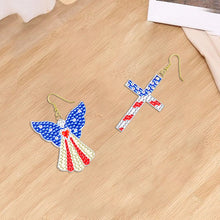 Load image into Gallery viewer, DIY 2 Pairs Special Shaped Double Sided Diamond Painting Earrings (RZ033)