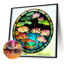 Load image into Gallery viewer, Diamond Painting - Full Round - lotus (30*30CM)