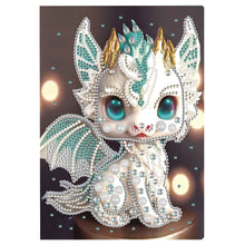 Load image into Gallery viewer, 5D Diamond Mosaic Notebook 50 Pages DIY Art Craft A5 Journal Hand Chinese Zodiac